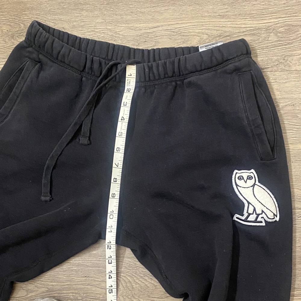 OVO Black Joggers with Owl Emblem - Picture 4 of 6